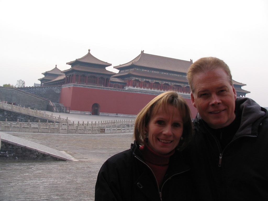 Gary & Connie in Bejing Gary & Connie in Bejing